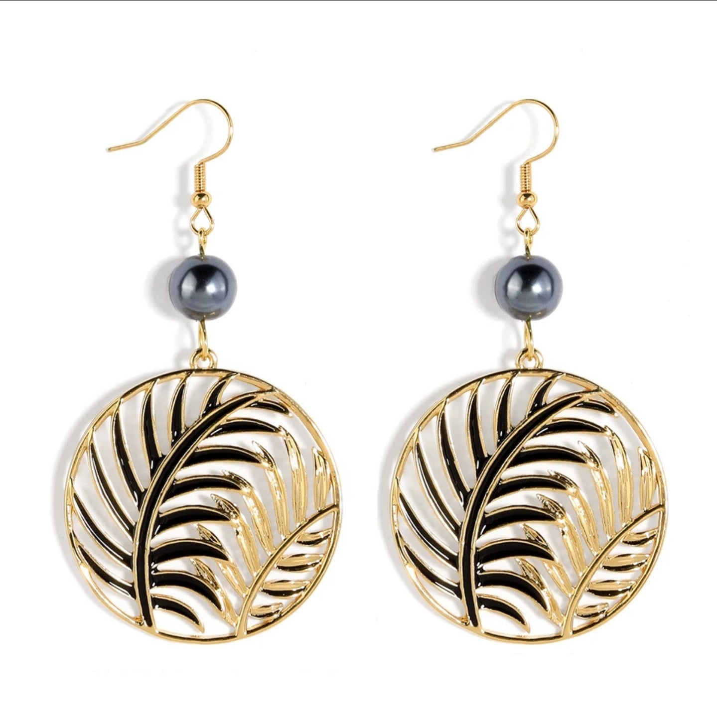 Retro Leaf Earrings